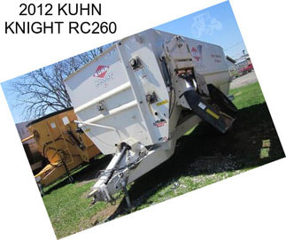 2012 KUHN KNIGHT RC260