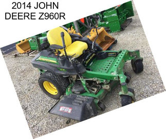 2014 JOHN DEERE Z960R