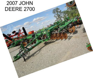 2007 JOHN DEERE 2700