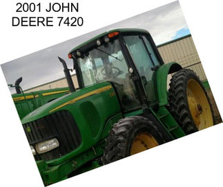 2001 JOHN DEERE 7420
