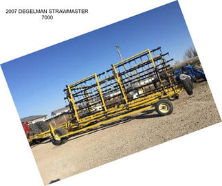 2007 DEGELMAN STRAWMASTER 7000