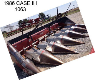 1986 CASE IH 1063