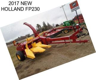 2017 NEW HOLLAND FP230