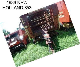 1986 NEW HOLLAND 853