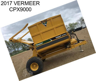 2017 VERMEER CPX9000