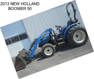 2013 NEW HOLLAND BOOMER 50