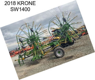 2018 KRONE SW1400