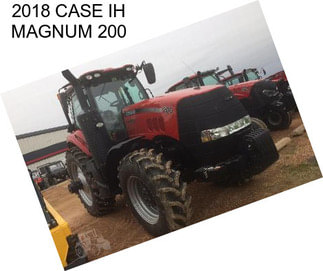 2018 CASE IH MAGNUM 200