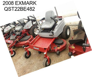 2008 EXMARK QST22BE482