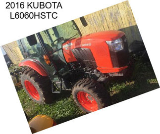 2016 KUBOTA L6060HSTC