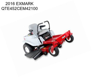 2016 EXMARK QTE452CEM42100