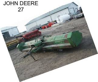 JOHN DEERE 27