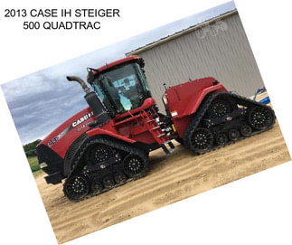 2013 CASE IH STEIGER 500 QUADTRAC