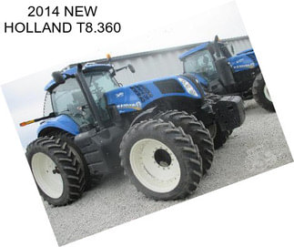 2014 NEW HOLLAND T8.360