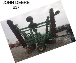 JOHN DEERE 637