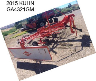 2015 KUHN GA4321GM