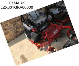 EXMARK LZX801GKA60600