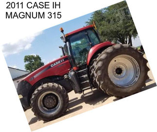 2011 CASE IH MAGNUM 315