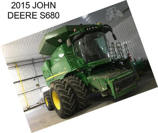 2015 JOHN DEERE S680