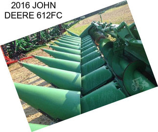 2016 JOHN DEERE 612FC