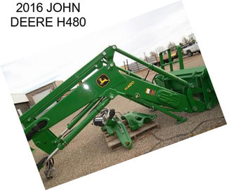 2016 JOHN DEERE H480