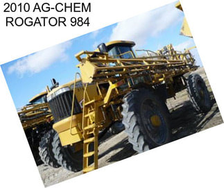 2010 AG-CHEM ROGATOR 984