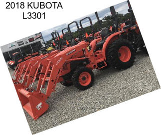 2018 KUBOTA L3301