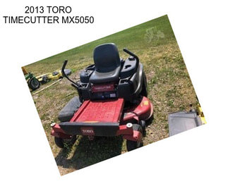 2013 TORO TIMECUTTER MX5050