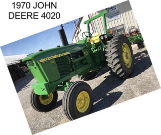 1970 JOHN DEERE 4020