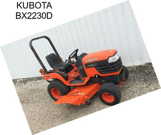 KUBOTA BX2230D