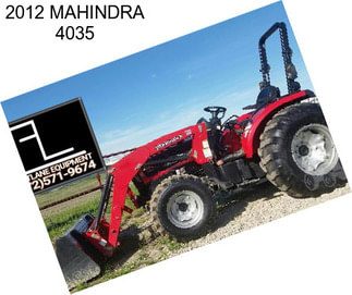 2012 MAHINDRA 4035