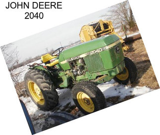 JOHN DEERE 2040