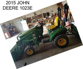 2015 JOHN DEERE 1023E