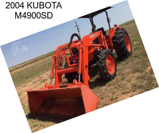 2004 KUBOTA M4900SD