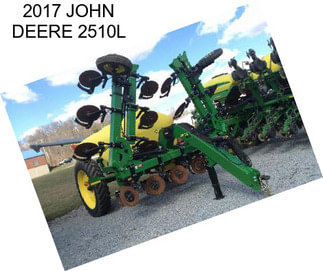 2017 JOHN DEERE 2510L