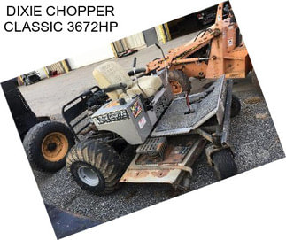 DIXIE CHOPPER CLASSIC 3672HP