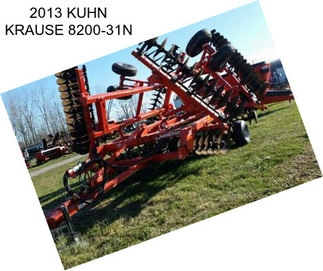 2013 KUHN KRAUSE 8200-31N