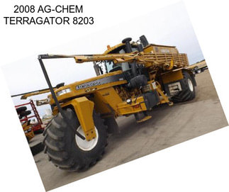 2008 AG-CHEM TERRAGATOR 8203