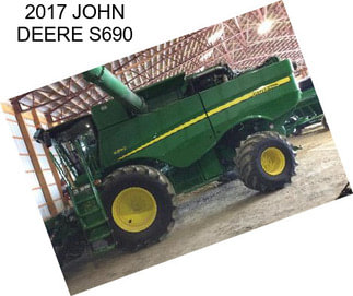 2017 JOHN DEERE S690