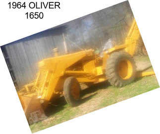 1964 OLIVER 1650