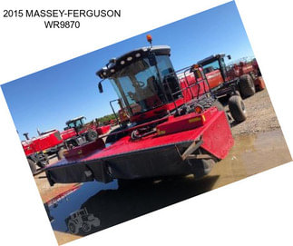 2015 MASSEY-FERGUSON WR9870