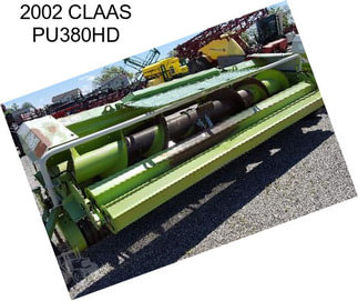 2002 CLAAS PU380HD