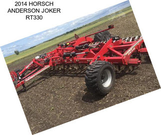 2014 HORSCH ANDERSON JOKER RT330