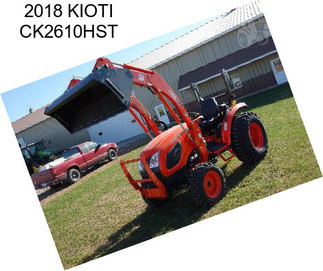 2018 KIOTI CK2610HST