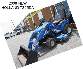 2008 NEW HOLLAND TZ25DA