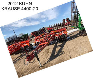 2012 KUHN KRAUSE 4400-20