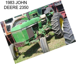 1983 JOHN DEERE 2350