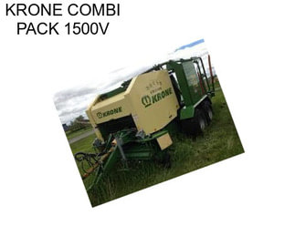 KRONE COMBI PACK 1500V