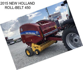 2015 NEW HOLLAND ROLL-BELT 450