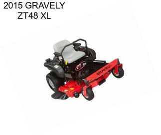 2015 GRAVELY ZT48 XL